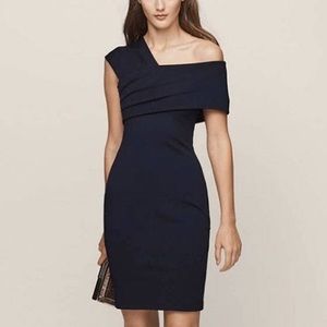 Reiss Cristiana Dress Navy